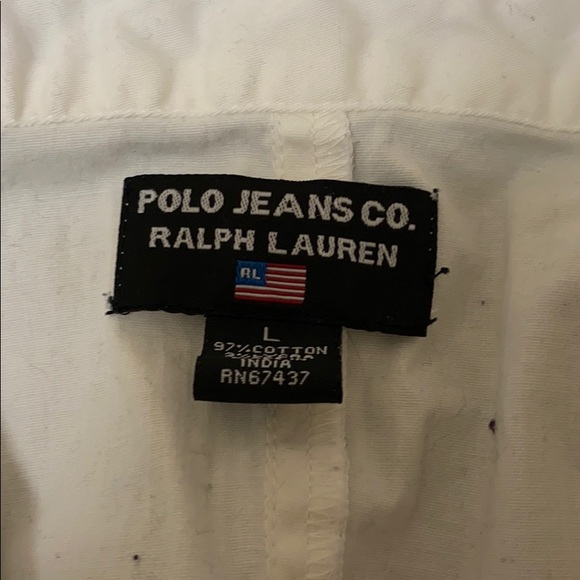 White Polo Ralph Lauren sleeveless shirt - Picture 3 of 3